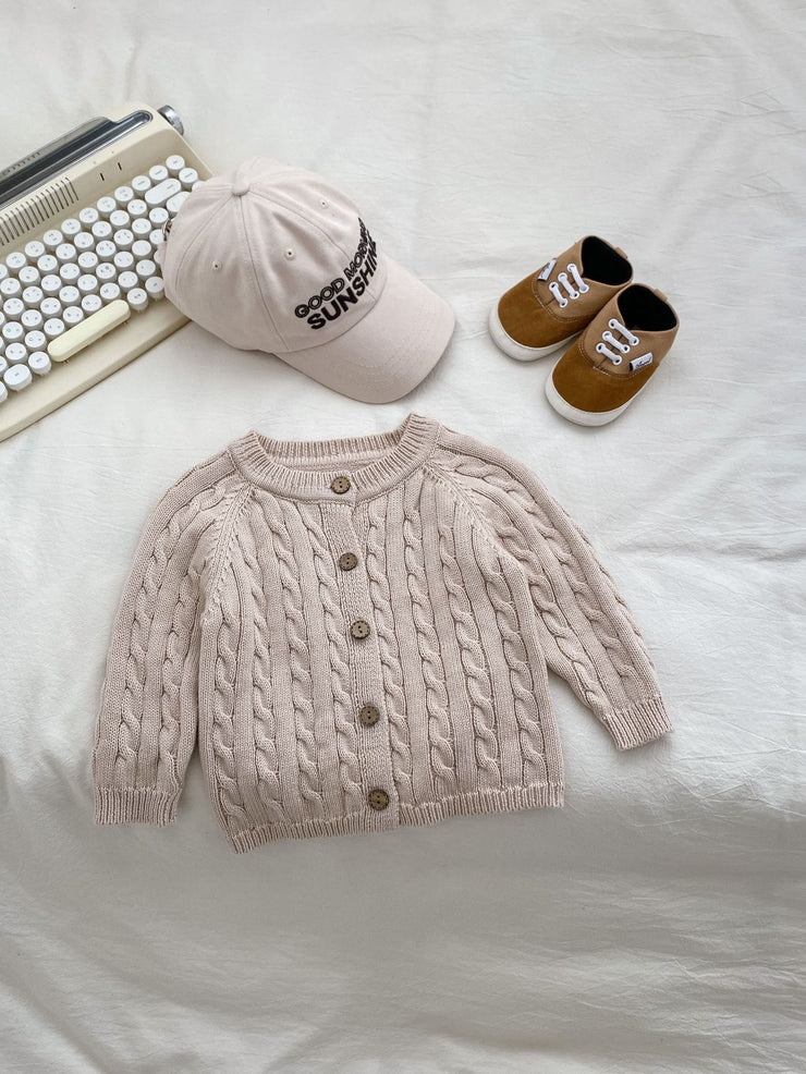 Handmade Twist Baby Jumpsuit Knitted