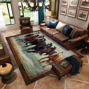 Creative Cartoon Printed Home Living Room Carpet