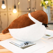 Simulation sparrow baby plush toy
