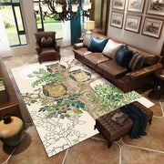 Creative Cartoon Printed Home Living Room Carpet