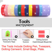 Living Room Decoration Painting Round Square Diamond