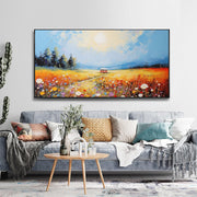 Natural Scenery Paintings Art Hand Painted Canvas Oil Painting Wall Art Scene Wall Pictures Large Art For Living Room Decor