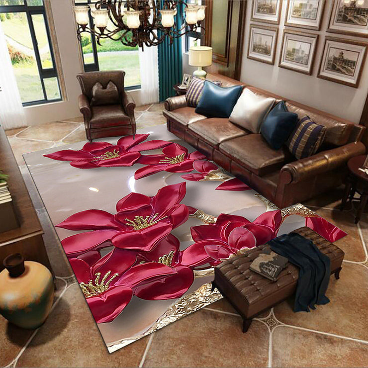 Creative Cartoon Printed Home Living Room Carpet