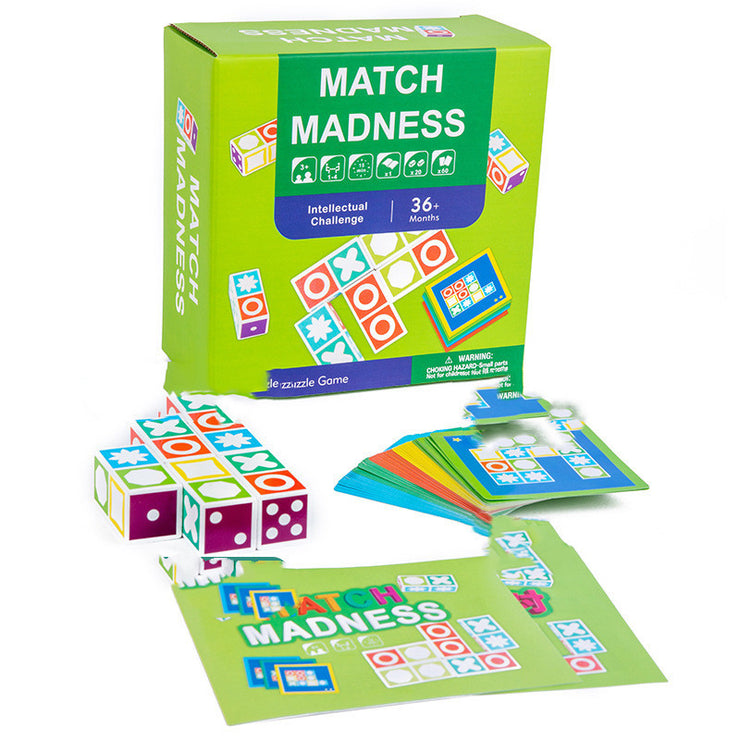 Children's Space Logical Thinking Matching Geometric Game Puzzle Children's Interactive Learning Educational Toys