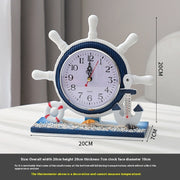 Bedroom Decoration Living Room Wooden Clock Ornaments