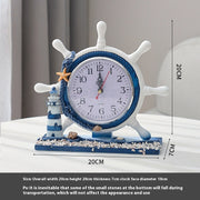 Bedroom Decoration Living Room Wooden Clock Ornaments