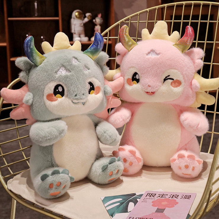 Cartoon Dragon Doll Plush Toys Cute Ornaments