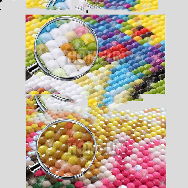 Living Room Decoration Painting Round Square Diamond