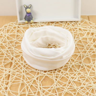 Cute Cotton Kids Scarf Baby Solid Autumn Winter Warm Scarves
