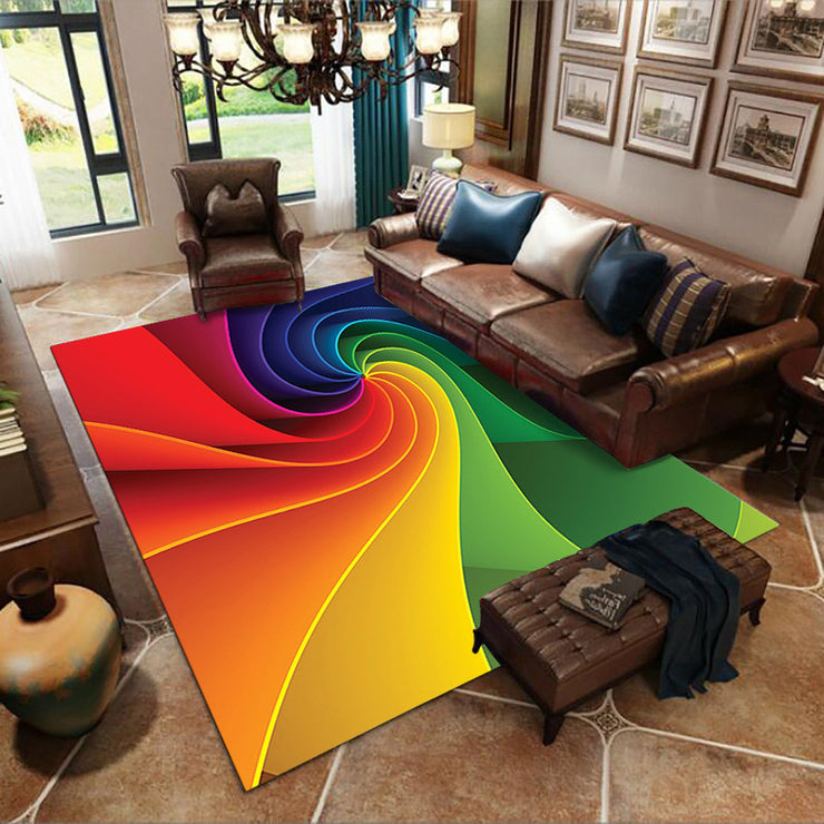 Creative Cartoon Printed Home Living Room Carpet