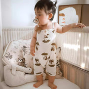 Baby Jumpsuit Class A Waffle Baby Going Out Clothes