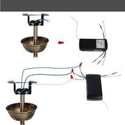 Study Dining Room Living Bedroom Fan Lamp