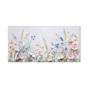 Handmade Oil Painting Canvas Wall Art Decoration 3D Palette Knife Flowers For Home Living Room Decor Rolled Frameless Unstretched Painting