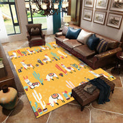 Creative Cartoon Printed Home Living Room Carpet