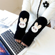 Long Two-in-one Sleeve Plush Hand Guard Kids Oversleeves