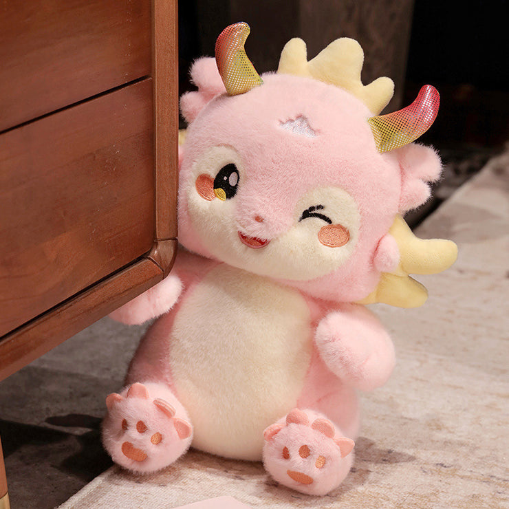 Cartoon Dragon Doll Plush Toys Cute Ornaments
