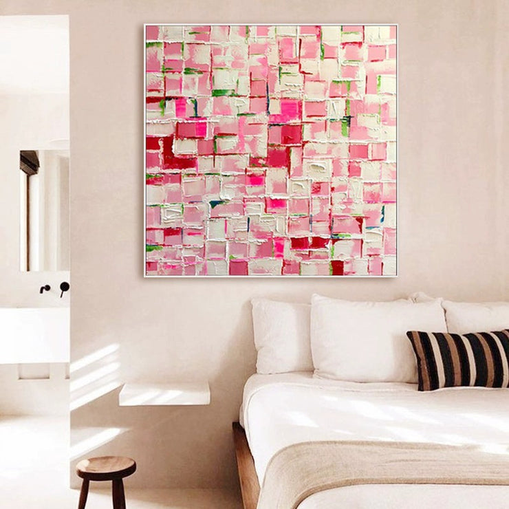 Colourful Newest Hand Painted Modern Abstract Acrylic Oil Painting No Frame Handmade Kids Room Pictures Home Interior Decor