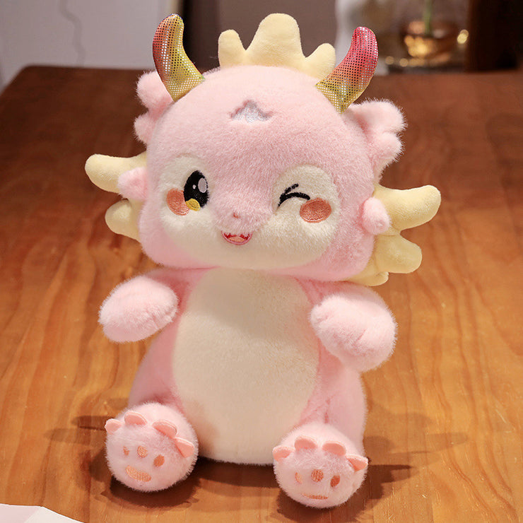 Cartoon Dragon Doll Plush Toys Cute Ornaments